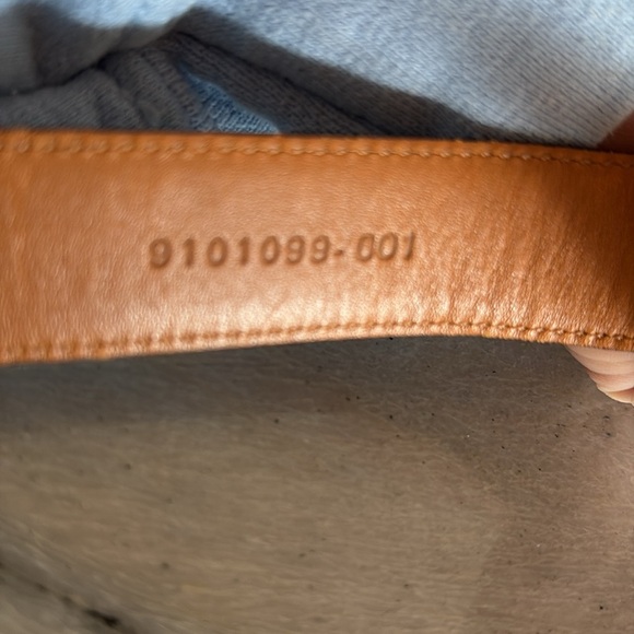 Ralph Lauren Black Leather Belt wrapped leather buckle smooth women’s belt S main image 5